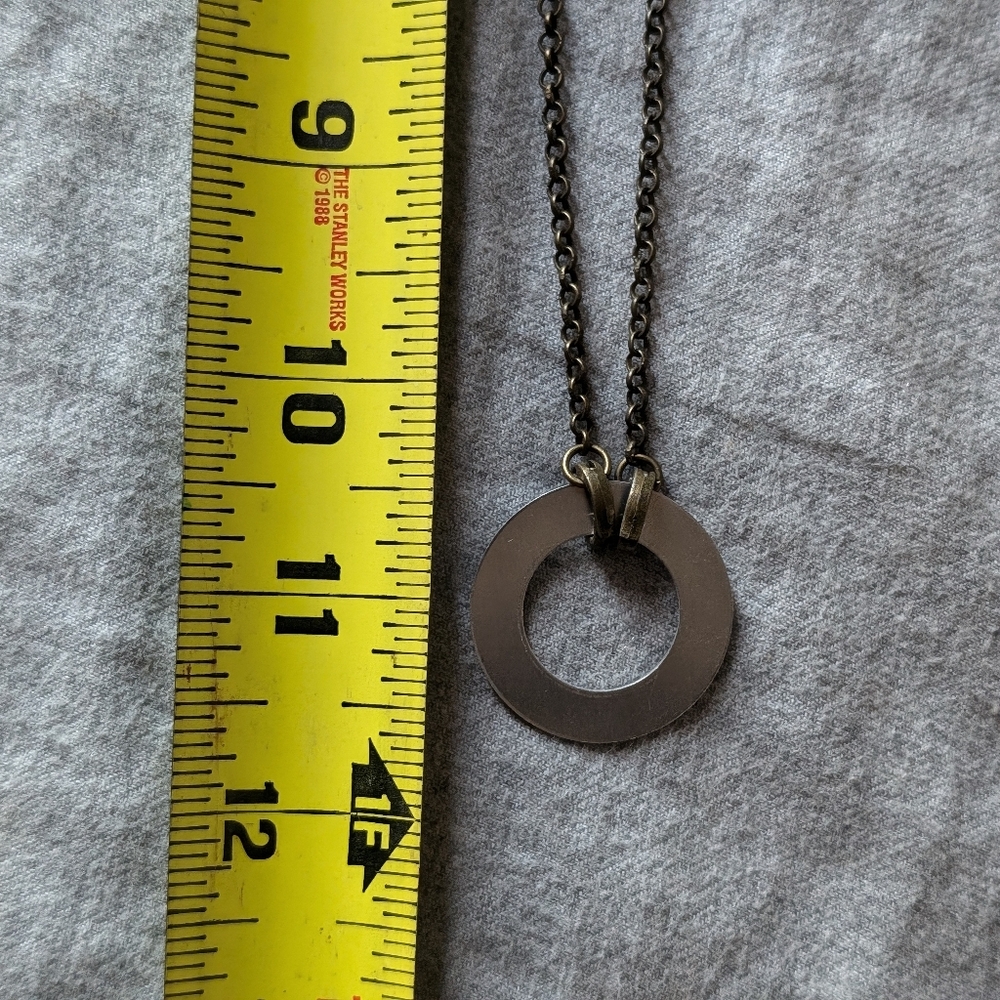 ☃️☃️ Denim Diva adjustable length necklace - Picture 2 of 4